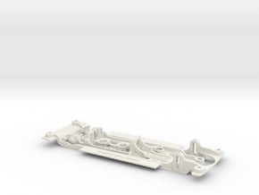 Chassis for Carrera Ford Mustang 350 GT (AiO-In) in White Natural Versatile Plastic