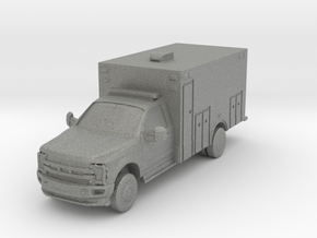 Ford F-550 Ambulance 1/72 in Gray PA12