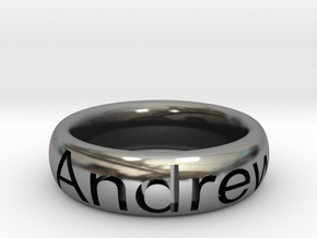 Andrew's ring in Antique Silver: 11 / 64