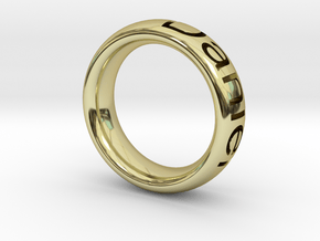 Daniel's Ring in 18K Yellow Gold: 6 / 51.5