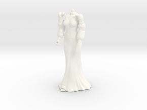 Lady Edwina Full Body(No Head) VINTAGE in White Processed Versatile Plastic