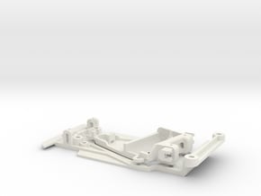 1/32 Chassis NSR pod for Carrera De Tomaso Pantera in White Natural Versatile Plastic
