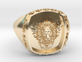 Bague Alpha in 14K Yellow Gold: 5 / 49