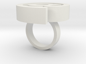 @ ring in White Natural Versatile Plastic: 10 / 61.5