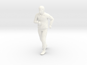 Six Million Dollar Man  - Steve Running in White Processed Versatile Plastic