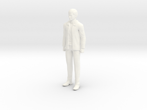 Six Million Dollar Man  - Steve Suit in White Processed Versatile Plastic