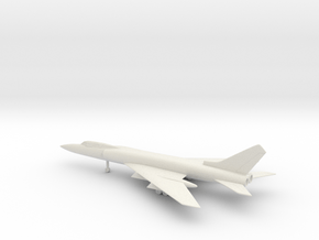 Tupolev Tu-128 Fiddler-B in White Natural Versatile Plastic: 1:160 - N