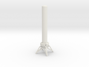 SpaceX Grasshopper 32m in White Natural Versatile Plastic: 1:160 - N
