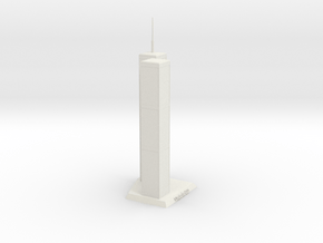 World Trade Center  in White Natural Versatile Plastic