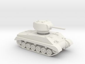 M4A2E4 Sherman 1/144 in White Natural Versatile Plastic