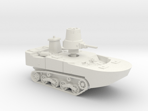 Type 2 Ka-Mi Amphibious Tank 1/160 in White Natural Versatile Plastic