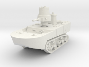 Type 2 Ka-Mi Amphibious Tank 1/100 in White Natural Versatile Plastic