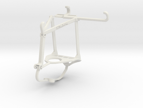 Controller mount for Nimbus & Apple iPhone 13 mini in White Natural Versatile Plastic