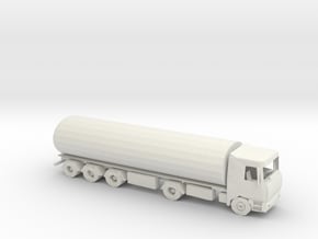 HO Scale Tanker Truck in White Natural Versatile Plastic