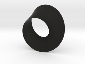 Moebius Bracelet in Black Premium Versatile Plastic