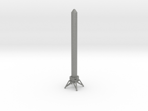 SpaceX Grasshopper 49m F9R in Gray PA12: 6mm