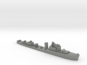 HMS Hunt class Type I destroyer 1:3000 WW2 in Gray PA12