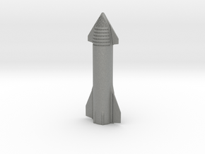SpaceX BFR Starship in Gray PA12: 6mm