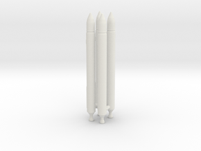 SpaceX Falcon 1 in White Natural Versatile Plastic: 1:600