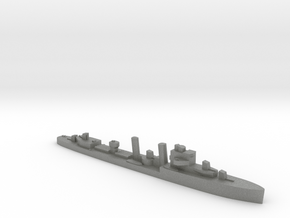 HMS Exmouth destroyer 1:1400 WW2 in Gray PA12