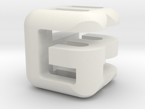 G E B lower (2x2x2) in White Natural Versatile Plastic