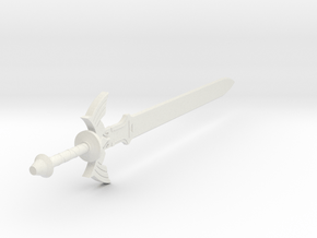 Master Sword for Figma Link in White Natural Versatile Plastic
