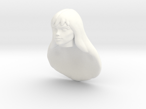 Frosta Head VINTAGE in White Processed Versatile Plastic