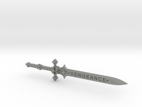 Vengeance sword for Xavier - 180mm long in Gray PA12