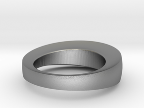 DUNE Ring in Natural Silver: 6 / 51.5