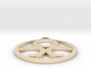 Energy router  in 14K Yellow Gold