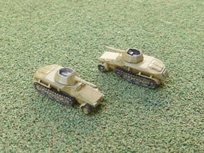 German 7,5cm SPG on 5to Tractor 1/285 6mm in Tan Fine Detail Plastic