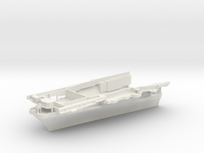 1/700 CVA-19 USS Hancock SCB27C Bow Waterline in White Natural Versatile Plastic