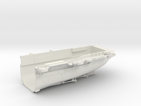 1/600 CVA-19 USS Hancock Stern in White Natural Versatile Plastic