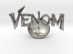 Venom Cufflinks in Natural Silver