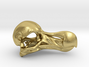 dodo pendant in Natural Brass