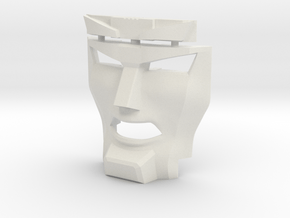 Anger Face for Earthrise Titan Scorponok in White Natural Versatile Plastic