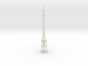 Saturn Launch Escape System in White Natural Versatile Plastic: 1:100