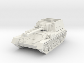 SU-85B Tank 1/100 in White Natural Versatile Plastic