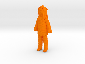 Lost in Space - Carrot Man in Orange Processed Versatile Plastic