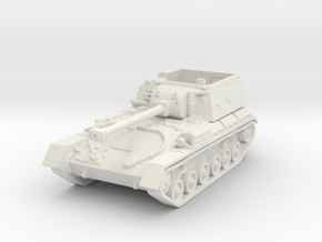 SU-85B Tank 1/120 in White Natural Versatile Plastic
