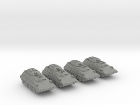 285 Scale Federation M190 Tanks MGL in Gray PA12