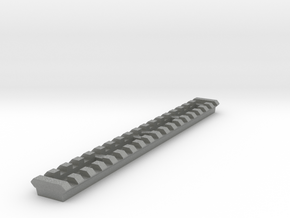 Lightweight M-LOK Picatinny Rail (18-Slots) in Gray PA12