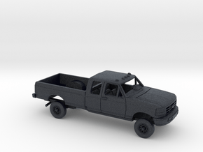 1/64 1992-96 Ford F Series Ext Cab Long Bed Kit in Black PA12