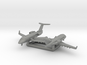 Bombardier Challenger 600 in Gray PA12: 1:400