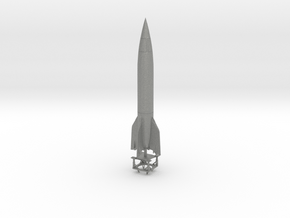 V2 - A4 Rocket in Gray PA12: 1:100