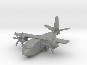 1/285 (6mm) Hiller X-18 (flight mode) in Gray PA12