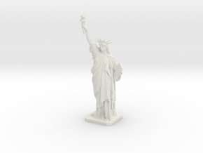 Statue of Liberty 500mm (extra large) in White Natural Versatile Plastic