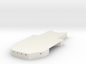 1/200 DKM H39 Superstructure Aft Deck 1 in White Natural Versatile Plastic