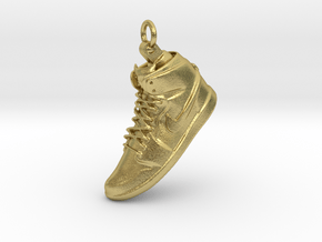 Nike Air Jordan 1 Pendant in Natural Brass