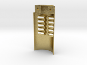 SLS Menace Master Chassis Soundboard Cover in Natural Brass